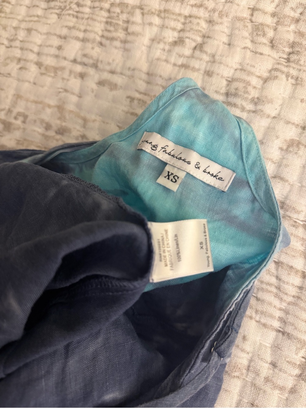 YOUNG FABULOUS & BROKE Linen Dress - Picture 4 of 4